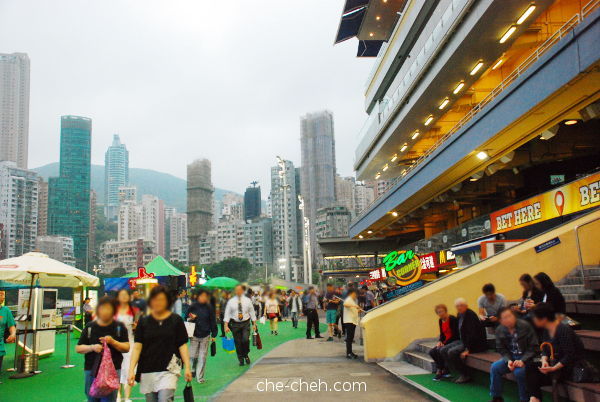 From The Public Entrance @ Happy Valley Racecourse, Hong Kong